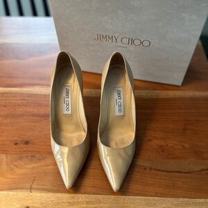 Jim Choo Patent Heels